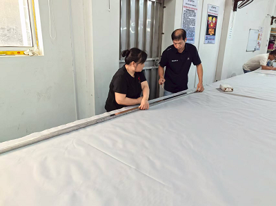 裁剪部员工风采